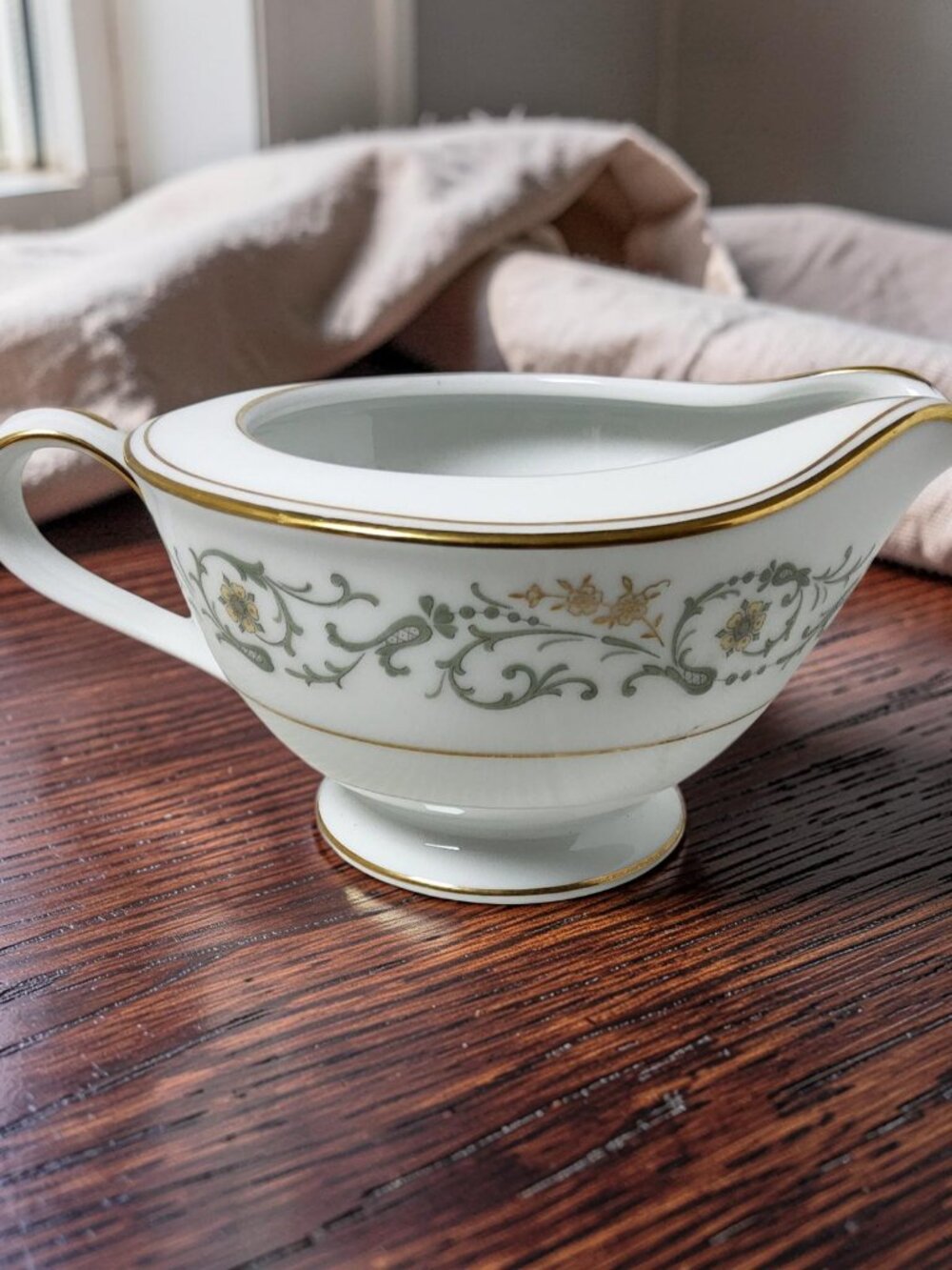 Vintage Noritake Japan #6223 Creston Porcelain Creamer